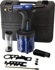 RivetKing - Up to 3/16" Capacity, Air Riveting Hammer - 5/8" Long Stroke, 1/4" Inlet - Apex Tool & Supply