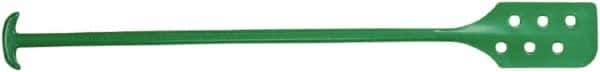 Remco - Green Polypropylene Mixing Paddle with Holes - 52" Overall Length - Apex Tool & Supply