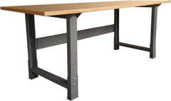 Value Collection - Industrial Work Bench - 4,000 Lb Capacity, Shop Top, Gray, 36" Wide x 34-3/4" High x 72" Long - Apex Tool & Supply