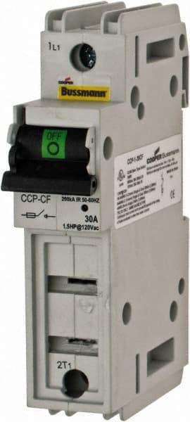 Cooper Bussmann - 1 Phase, 125VDC & 600VAC, 1 Pole, Open Fused Cam & Disconnect Switch - 1 Wire - Apex Tool & Supply