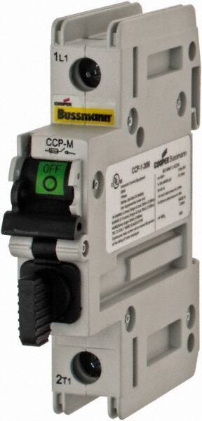 Cooper Bussmann - 1 Phase, 240VAC, 1 Pole, Open Fused Cam & Disconnect Switch - 1 Wire - Apex Tool & Supply