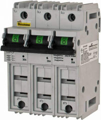 Cooper Bussmann - 3 Phase, 600VAC, 3 Pole, Open Fused Cam & Disconnect Switch - 3 Wires - Apex Tool & Supply