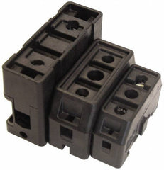 Cooper Bussmann - 1 Pole, 600 VAC/VDC, 30 Amp, DIN Rail Mount Fuse Holder - Compatible with CF, J Class, 0.76 Inch Wide Fuse - Apex Tool & Supply