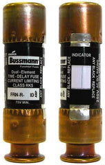 Cooper Bussmann - 125 VDC, 250 VAC, 12 Amp, Time Delay General Purpose Fuse - Fuse Holder Mount, 50.8mm OAL, 20 at DC, 200 (RMS) kA Rating, 14.3mm Diam - Apex Tool & Supply