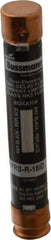 Cooper Bussmann - 300 VDC, 600 VAC, 15 Amp, Time Delay General Purpose Fuse - Fuse Holder Mount, 127mm OAL, 20 at DC, 200 (RMS) kA Rating, 20.6mm Diam - Apex Tool & Supply