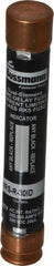 Cooper Bussmann - 300 VDC, 600 VAC, 30 Amp, Time Delay General Purpose Fuse - Fuse Holder Mount, 127mm OAL, 20 at DC, 200 (RMS) kA Rating, 20.6mm Diam - Apex Tool & Supply