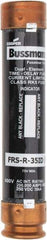 Cooper Bussmann - 250 VDC, 600 VAC, 35 Amp, Time Delay General Purpose Fuse - Fuse Holder Mount, 5-1/2" OAL, 20 at DC, 200 (RMS) kA Rating, 27mm Diam - Apex Tool & Supply