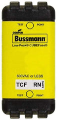 Cooper Bussmann - 300 VDC, 600 VAC, 90 Amp, Time Delay General Purpose Fuse - Plug-in Mount, 76.45mm OAL, 100 at DC, 200 (CSA RMS), 300 (UL RMS) kA Rating - Apex Tool & Supply