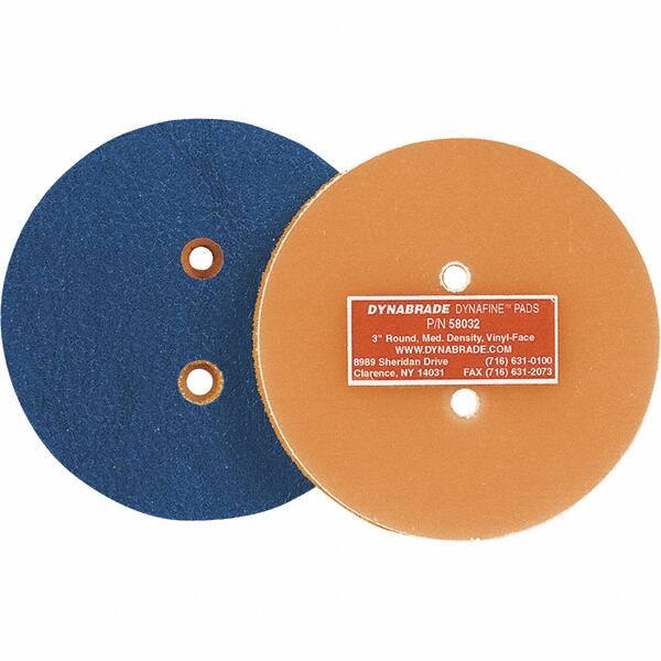 Dynabrade - 2" Diam Disc Backing Nonvacuum Replacement Pad - Medium Density, 12,000 RPM - Apex Tool & Supply