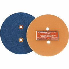 Dynabrade - 2" Diam Disc Backing Nonvacuum Replacement Pad - Medium Density, 12,000 RPM - Apex Tool & Supply