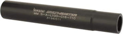 Iscar - Multimaster 16mm 90° Stepped Shank Milling Tip Insert Holder & Shank - 0.598" Neck Diam, T10 Neck Thread, 100mm OAL, Steel MM S-A Tool Holder - Apex Tool & Supply