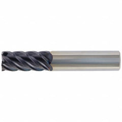 Kennametal - 1/2" Diam, 2" Length of Cut, 1/2" Shank Diam, 4" OAL, 4 Flute Solid Carbide Square End Mill - Apex Tool & Supply
