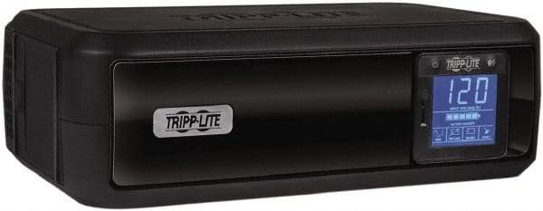 Tripp-Lite - 15 Amp, 1,000 VA, Tower Mount Line Interactive Backup Uninterruptible Power Supply - Backup 3 min with Full Load & 10 min with Half Load, 120 VAC Input & Output, 500 Watt Output, 1 Phases, 6 Outlets - Apex Tool & Supply