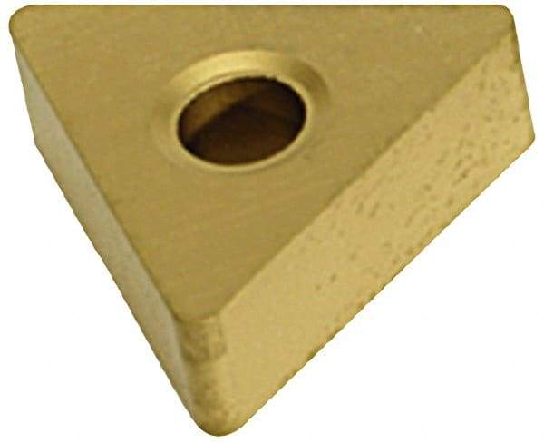 Kennametal - TNMA332 Grade K68 Carbide Turning Insert - Uncoated, 60° Triangle, 3/8" Inscr Circle, 3/16" Thick, 1/32" Corner Radius - Apex Tool & Supply