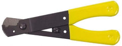 Stanley - 26 to 10 AWG Capacity Wire Stripper - 5-1/8" OAL, Vinyl Coated Handle - Apex Tool & Supply