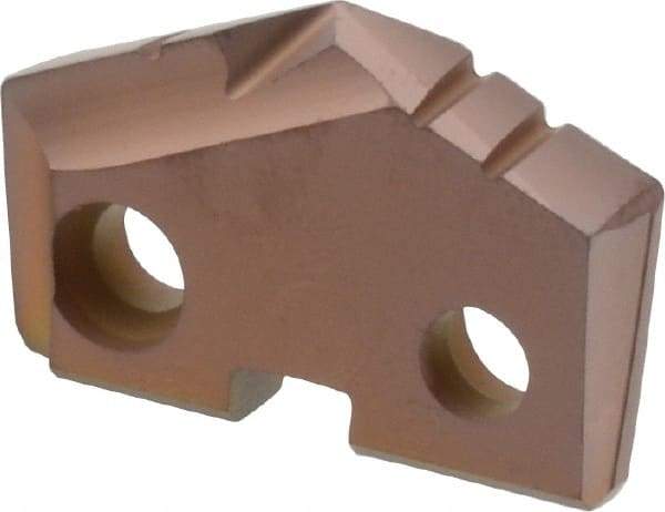 Allied Machine and Engineering - 31/32" Diam x 3/16" Thick, Seat Code 2, 132° Included Angle Spade Drill Insert - AM200 Coated, Carbide, Grade K35, Series GEN2 T-A - Apex Tool & Supply