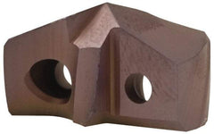 Allied Machine and Engineering - 7/16" Diam, Seat Code 11, 140° Included Angle Spade Drill Insert - AM300 Coated, Carbide, Grade K20, Series GEN3SYS XT - Apex Tool & Supply