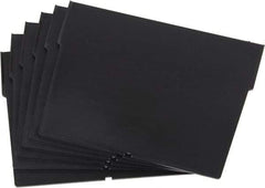 Quantum Storage - 6.6" Wide x 4-1/2" High, Black Bin Divider - Use with Quantum Storage Systems - QSB202, 204, 206 - Apex Tool & Supply