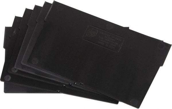 Quantum Storage - 8.4" Wide x 4-1/2" High, Black Bin Divider - Use with Quantum Storage Systems - QSB207, 208, 214 - Apex Tool & Supply