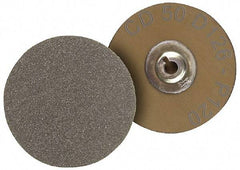 PFERD - 3" Disc Diam, 120 Grit, Diamond Quick Change Disc - Type S Attaching System, Coated, Brown, Medium Grade, 6,300 RPM, D126 Series - Apex Tool & Supply