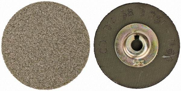 PFERD - 1-1/2" Disc Diam, 60 Grit, Diamond Quick Change Disc - Type S Attaching System, Coated, Brown, Coarse Grade, 12,500 RPM, D251 Series - Apex Tool & Supply