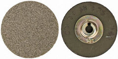 PFERD - 1-1/2" Disc Diam, 60 Grit, Diamond Quick Change Disc - Type S Attaching System, Coated, Brown, Coarse Grade, 12,500 RPM, D251 Series - Apex Tool & Supply