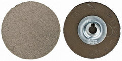 PFERD - 1-1/2" Disc Diam, 120 Grit, Diamond Quick Change Disc - Type S Attaching System, Coated, Brown, Medium Grade, 12,500 RPM, D126 Series - Apex Tool & Supply