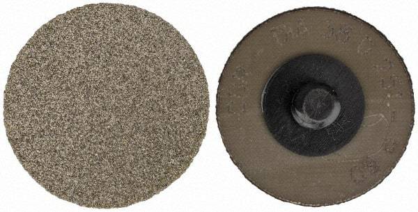 PFERD - 1-1/2" Disc Diam, 60 Grit, Diamond Quick Change Disc - Type R Attaching System, Coated, Brown, Coarse Grade, 12,500 RPM, D251 Series - Apex Tool & Supply