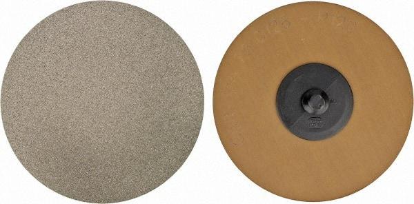 PFERD - 3" Disc Diam, 120 Grit, Diamond Quick Change Disc - Type R Attaching System, Coated, Brown, Medium Grade, 6,300 RPM, D126 Series - Apex Tool & Supply