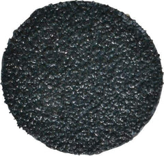 Tru-Maxx - 2" Disc Diam, 36 Grit, Zirconia Alumina Quick Change Disc - Type S Attaching System, Coated, Blue, Coarse Grade - Apex Tool & Supply