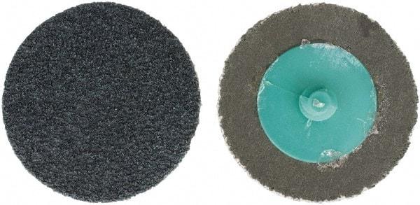 Tru-Maxx - 2" Disc Diam, 50 Grit, Zirconia Alumina Quick Change Disc - Type R Attaching System, Coated, Blue, Coarse Grade - Apex Tool & Supply