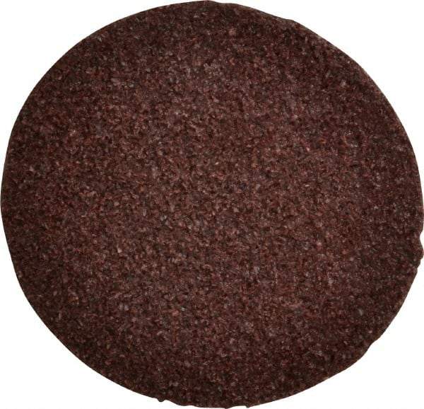 Tru-Maxx - 2" Disc Diam, 50 Grit, Aluminum Oxide Quick Change Disc - Type R Attaching System, Coated, Maroon, Coarse Grade - Apex Tool & Supply