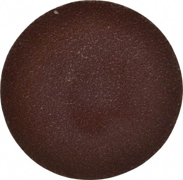 Tru-Maxx - 3" Disc Diam, 60 Grit, Aluminum Oxide Quick Change Disc - Type S Attaching System, Coated, Maroon, Medium Grade - Apex Tool & Supply