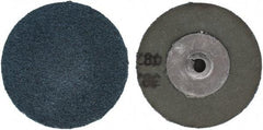Tru-Maxx - 2" Disc Diam, 80 Grit, Zirconia Alumina Quick Change Disc - Type S Attaching System, Coated, Blue, Medium Fine Grade - Apex Tool & Supply