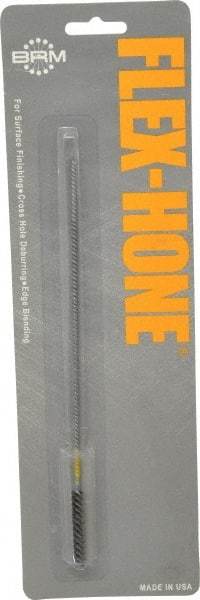 Brush Research Mfg. - 0.235" to 1/4" Bore Diam, Diamond Flexible Hone - Extra Fine, 8" OAL - Apex Tool & Supply
