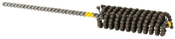 Brush Research Mfg. - 26/33" to 7/8" Bore Diam, Diamond Flexible Hone - Extra Fine, 8" OAL - Apex Tool & Supply