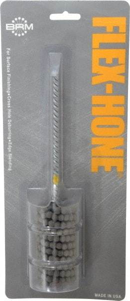 Brush Research Mfg. - 1-1/4" to 1-3/8" Bore Diam, Diamond Flexible Hone - Extra Fine, 8" OAL - Apex Tool & Supply