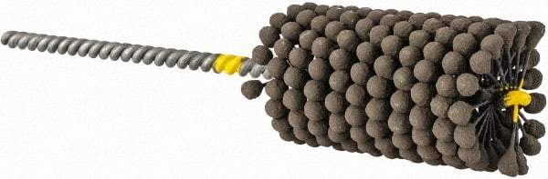 Brush Research Mfg. - 1-3/8" to 1-1/2" Bore Diam, Diamond Flexible Hone - Extra Fine, 8" OAL - Apex Tool & Supply