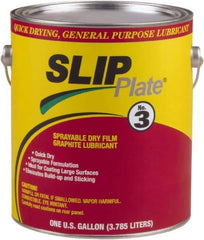 SLIP Plate - 1 Gal Can Lubricant - Black, -75°F to 450°F - Apex Tool & Supply