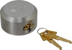 American Lock - Keyed Alike Padlock - 3/8" Shackle Diam, Steel - Apex Tool & Supply