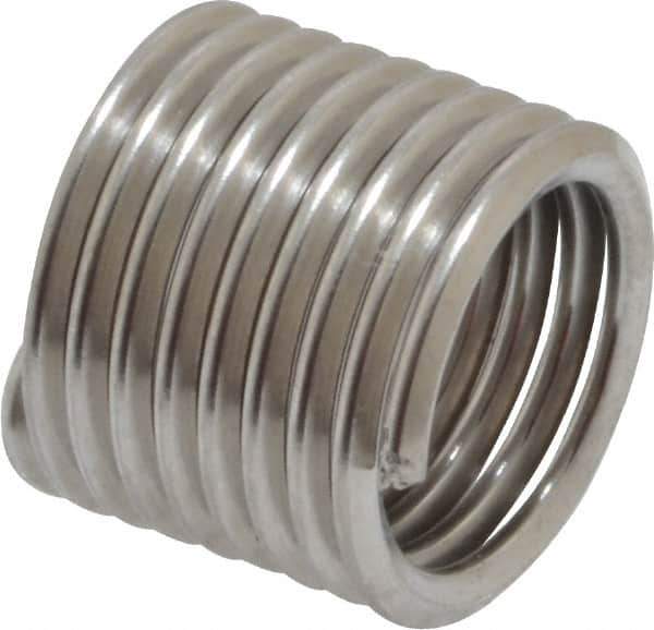 Recoil - M9x1.25 Metric Coarse, 13-1/2" OAL, Free Running Helical Insert - Tanged, Stainless Steel, 1-1/2D Insert Length - Apex Tool & Supply
