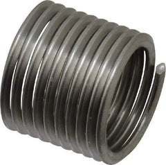 Recoil - M10x1.25 Metric Fine, 15" OAL, Free Running Helical Insert - 9-1/2 Free Coils, Tanged, Stainless Steel, 1-1/2D Insert Length - Apex Tool & Supply