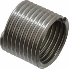 Recoil - M12x1.50 Metric Fine, 18" OAL, Free Running Helical Insert - 9-5/8 Free Coils, Tanged, Stainless Steel, 1-1/2D Insert Length - Apex Tool & Supply