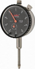 Value Collection - 1" Range, 0-100 Dial Reading, 0.001" Graduation Dial Drop Indicator - 2.28" Dial, Revolution Counter - Apex Tool & Supply