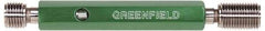 GF Gage - 3/8-24 Thread, Steel, Screw Thread Insert (STI) Class 3B, Plug Thread Insert No Go Gage - Single End without Handle - Apex Tool & Supply