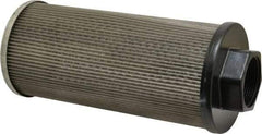Flow Ezy Filters - 60 Mesh, 189 LPM, 50 GPM, 4.2" Diam, Female Suction Strainer without Bypass - 1-1/2 Port NPT, 9.8" Long - Apex Tool & Supply