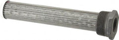 Flow Ezy Filters - 60 Mesh, 38 LPM, 10 GPM, 1.3" B Diam, Male/Female Tank Mounted Strainer - 1-1/4 x 3/4 Port NPT, 7" Long - Apex Tool & Supply