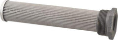 Flow Ezy Filters - 100 Mesh, 57 LPM, 15 GPM, 1.7" Diam, Male/Female Tank Mounted Strainer - 1 1/2 x 1 Port NPT, 8-1/2" Long - Apex Tool & Supply