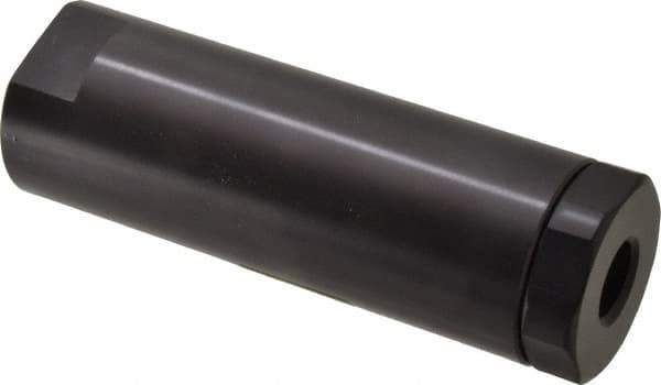 Flow Ezy Filters - 3/8 NPT Thread, 40 Micron, 1.6" Outside Diam, 4.9" Long, Stainless Steel Wire Cloth Media, Filter Assembly - Anodized Aluminum - Apex Tool & Supply