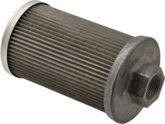 Flow Ezy Filters - 100 Mesh, 38 LPM, 10 GPM, 3.3" Diam, Female Suction Strainer without Bypass - 3/4 Port NPT, 5.8" Long - Apex Tool & Supply